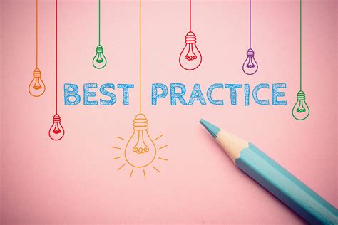 Best practice .